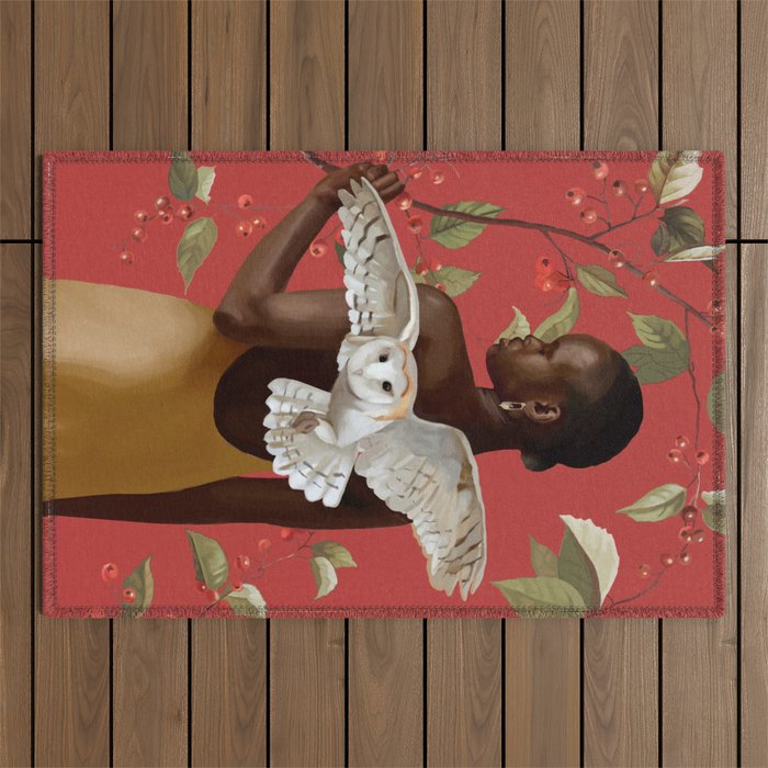 Stillness and Flight  Outdoor Rug Gallery Image 1