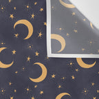 Goodnight Sky - Midnight and gold Wall Tapestry Gallery Image 3