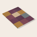 Bold Autumn Checks Pattern - Large XIII Notebook Gallery Image 2