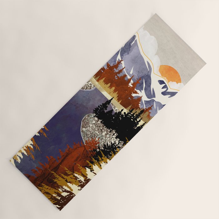 Autumn River Yoga Mat Gallery Image 1