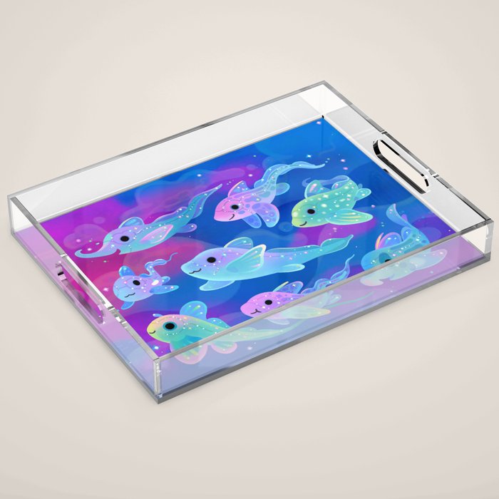 Chimaera (Ghost sharks) Acrylic Tray Gallery Image 1