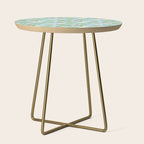 Strawberry Plant Pattern Side Table Gallery Image 1
