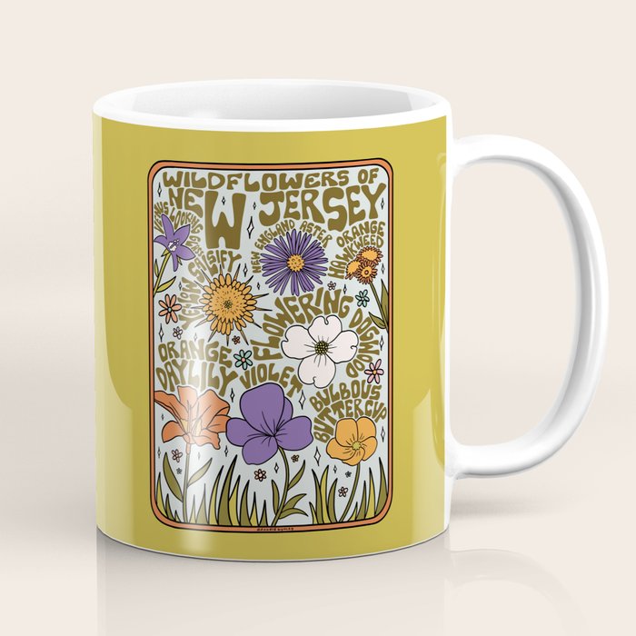 New Jersey Wildflowers Coffee Mug Gallery Image 1