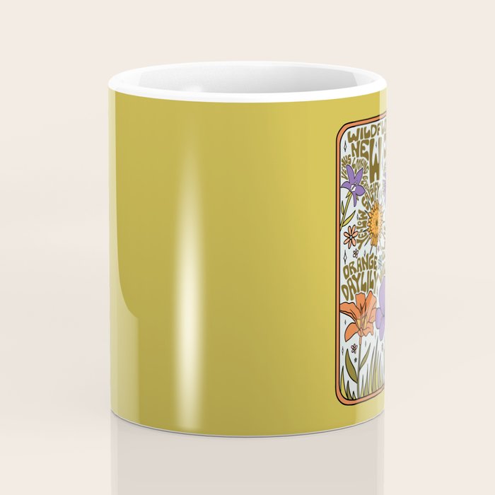 New Jersey Wildflowers Coffee Mug Gallery Image 4