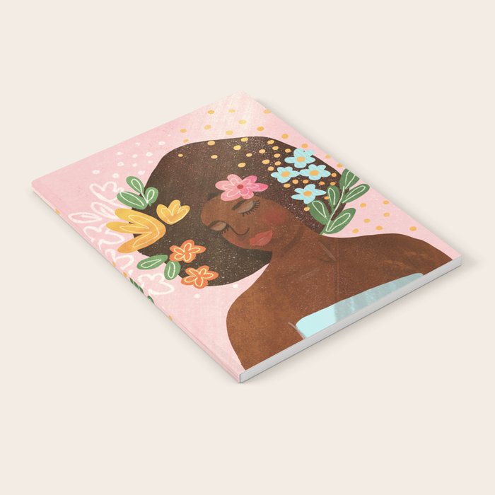 Afro Beauty Queen Notebook Gallery Image 1