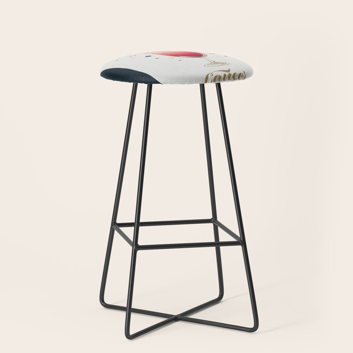 Pina Colada Cocktail Zodiac Sign Stool Gallery Image 1