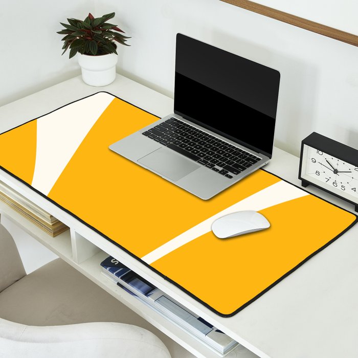Minimalist Plant Abstract LI Desk Mat Gallery Image 2