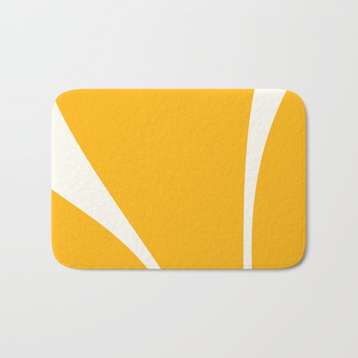 Minimalist Plant Abstract LI Bath Mat Gallery Image 1
