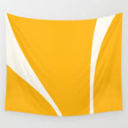 Minimalist Plant Abstract LI Wall Tapestry Gallery Image 4