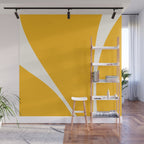 Minimalist Plant Abstract LI Wall Mural Gallery Image 1