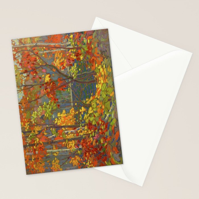 Tom Thomson The Pool 1915-1916 Canadian Landscape Artist Stationery Card Gallery Image 2