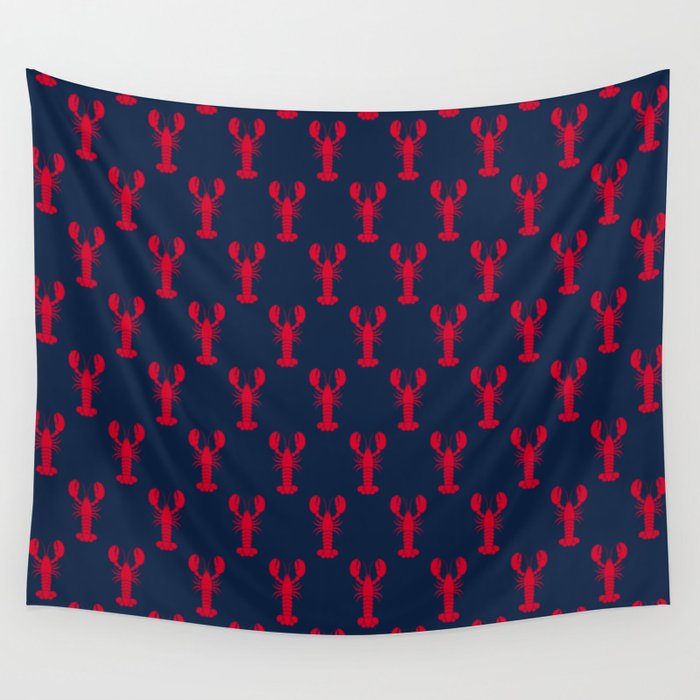 maine lobsters Wall Tapestry Gallery Image 4