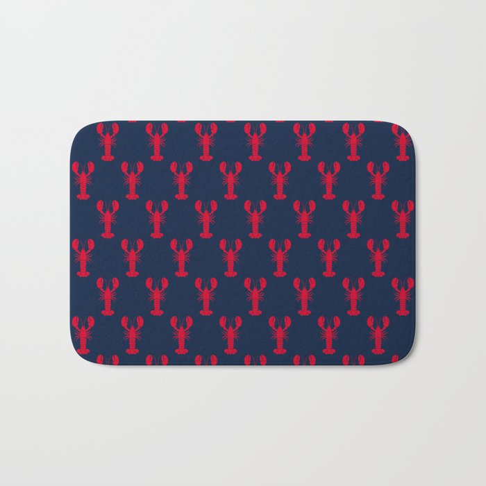 maine lobsters Bath Mat Gallery Image 1
