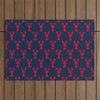 maine lobsters Outdoor Rug Gallery Image 1