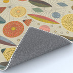 Mid Century Modern Eucalyptus with Retro Vibes Rug Gallery Image 4
