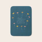 "I Am Learning To Breathe Deep Right Here In The Middle Of Everything." Bath Mat Gallery Image 1