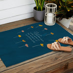 "I Am Learning To Breathe Deep Right Here In The Middle Of Everything." Outdoor Rug Gallery Image 2