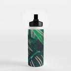 Calathea Leaves botanical houseplant leaf photography plant photo Water Bottle Gallery Image 2