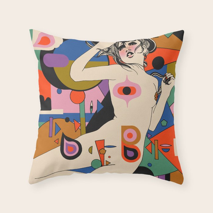 Set In Motion  Throw Pillow Gallery Image 6