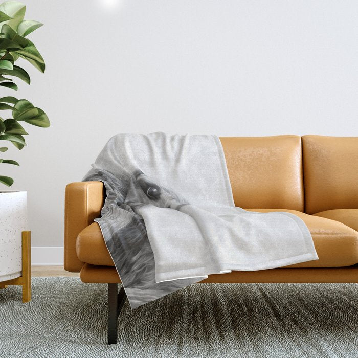 Young Sloth Throw Blanket Gallery Image 1