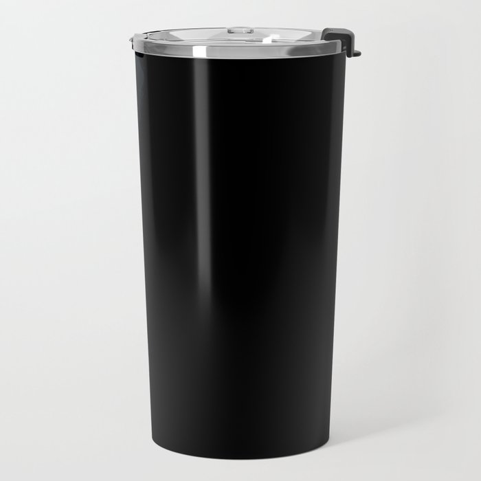 Waves on a black sand beach in iceland - minimalist Landscape Photography Travel Mug Gallery Image 2