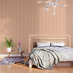Floral Bliss Pattern - Peach Fuzz Wallpaper Gallery Image 3