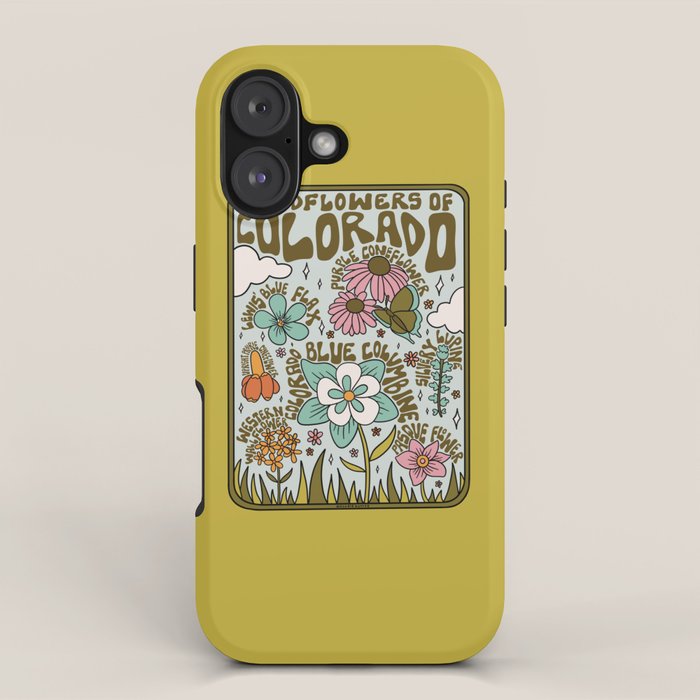 Colorado Widlflowers iPhone Case Gallery Image 1