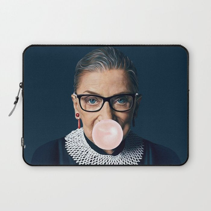 Ruth Bader Ginsburg No. 3 Laptop Sleeve Gallery Image 1