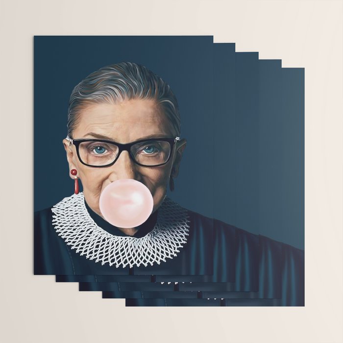 Ruth Bader Ginsburg No. 3 Wrapping Paper Gallery Image 3