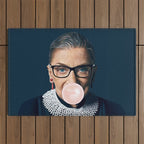 Ruth Bader Ginsburg No. 3 Outdoor Rug Gallery Image 1