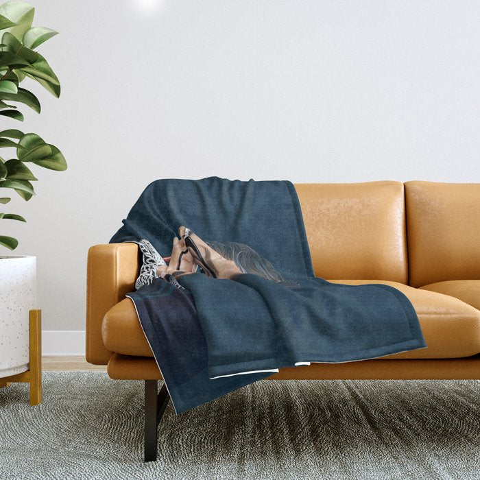 Ruth Bader Ginsburg No. 3 Throw Blanket Gallery Image 1