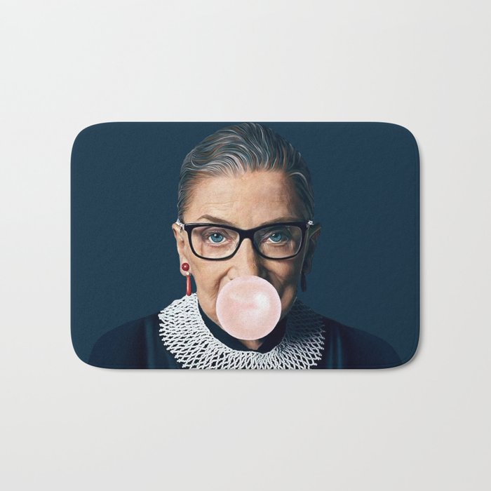 Ruth Bader Ginsburg No. 3 Bath Mat Gallery Image 1