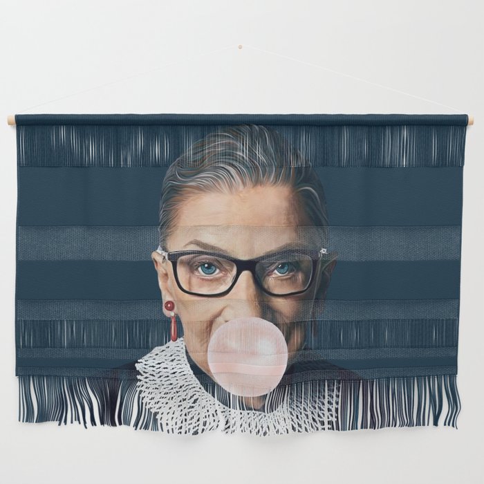 Ruth Bader Ginsburg No. 3 Wall Hanging Gallery Image 1