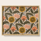 Fall Floral  Serving Tray Gallery Image 1