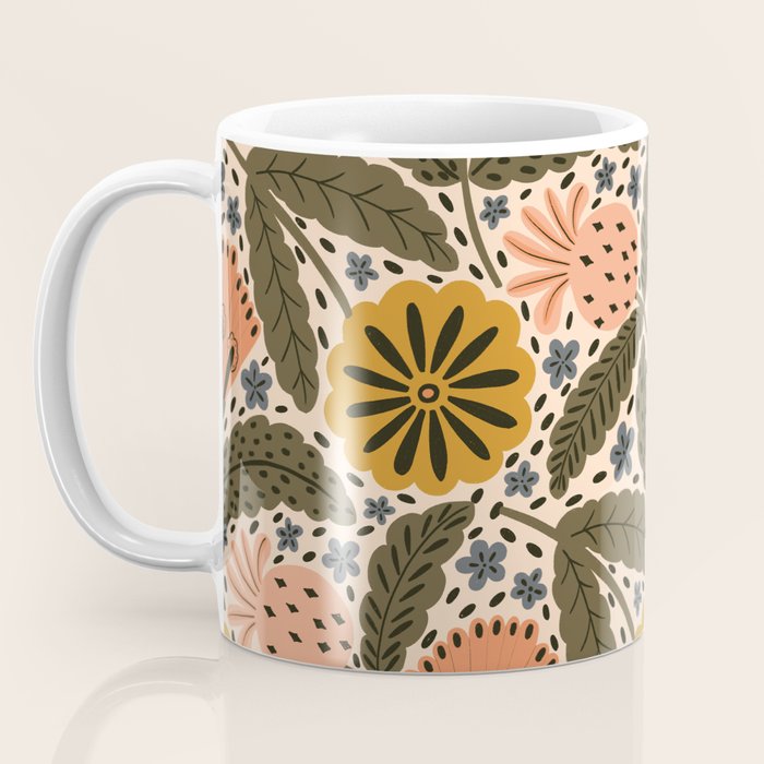 Fall Floral  Coffee Mug Gallery Image 3