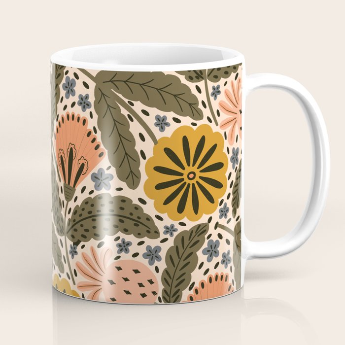 Fall Floral  Coffee Mug Gallery Image 1