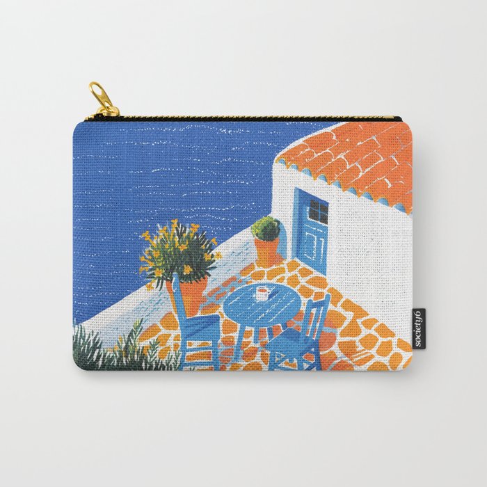 Coffee with a view Carry All Pouch Gallery Image 1