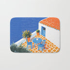 Coffee with a view Bath Mat Gallery Image 1