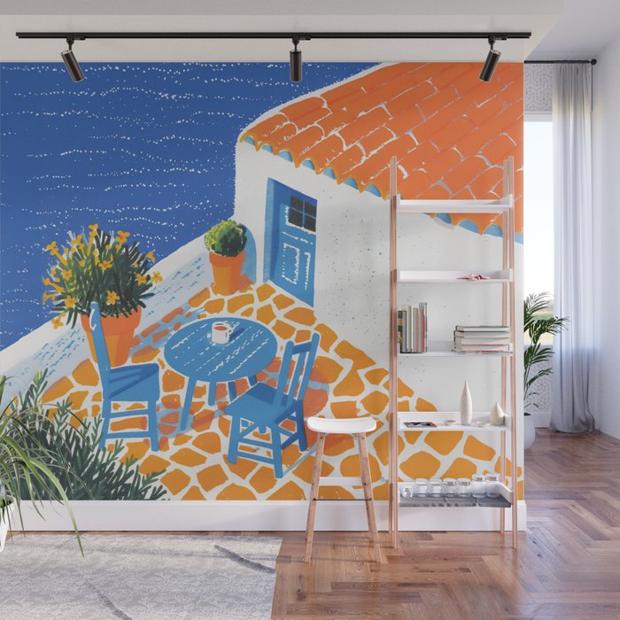 Coffee with a view Wall Mural Gallery Image 1