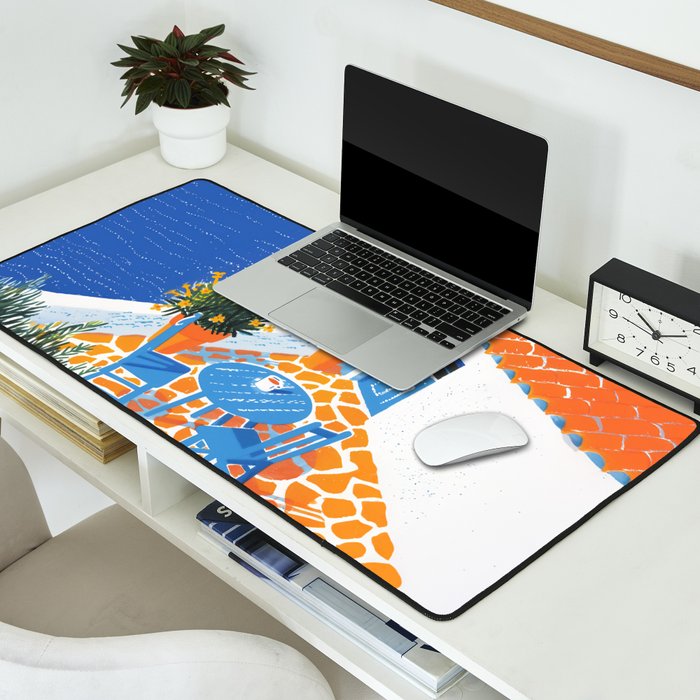 Coffee with a view Desk Mat Gallery Image 2