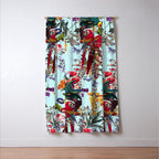 Floral and Birds XXXIV Window Curtain Gallery Image 3