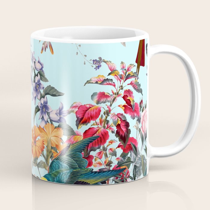 Floral and Birds XXXIV Coffee Mug Gallery Image 1
