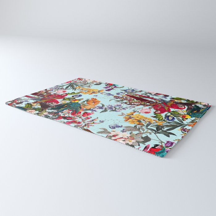 Floral and Birds XXXIV Rug Gallery Image 3