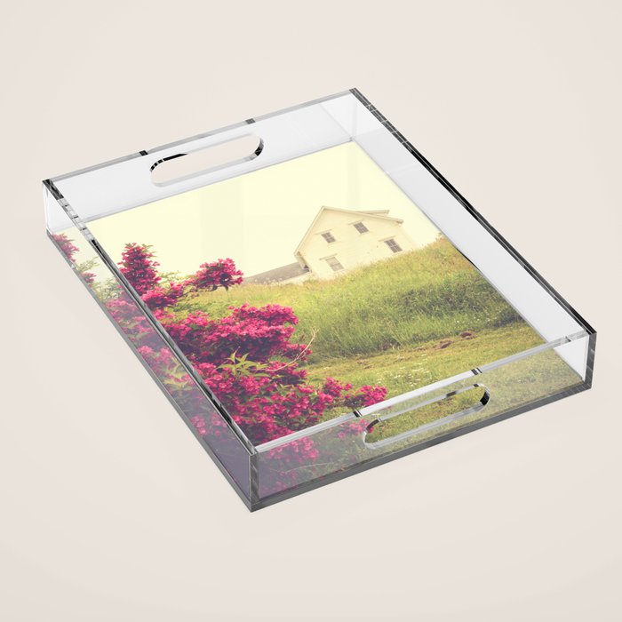 Summer Cottage Acrylic Tray Gallery Image 1