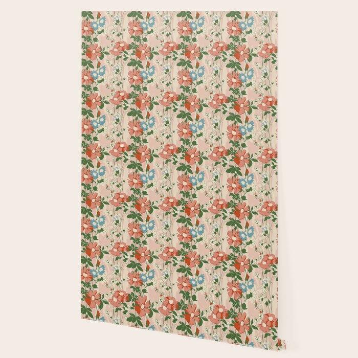 Botanical Nostalgia Hand Painted Wallpaper Gallery Image 2