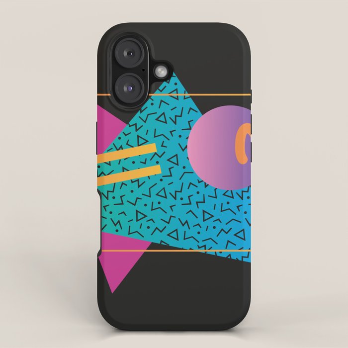 Memphis Pattern 24 - 80s / 90s Retro iPhone Case Gallery Image 1