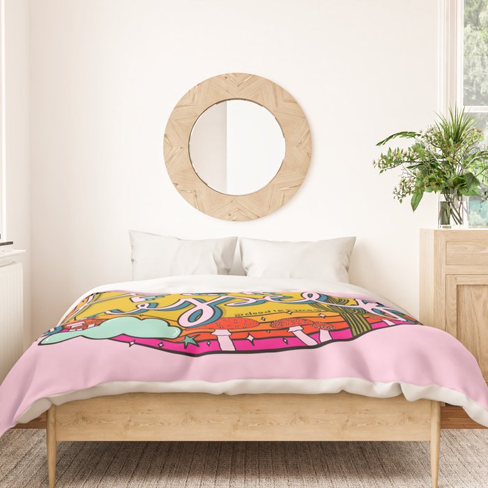 Living for Myself Duvet Cover Gallery Image 3