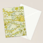 born to wander // retro surf art by surfy birdy Stationery Card Gallery Image 2