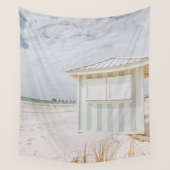 summer beach xxiii Wall Tapestry Gallery Image 4