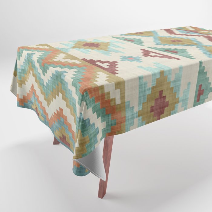 Boho Country Western Tablecloth Gallery Image 1